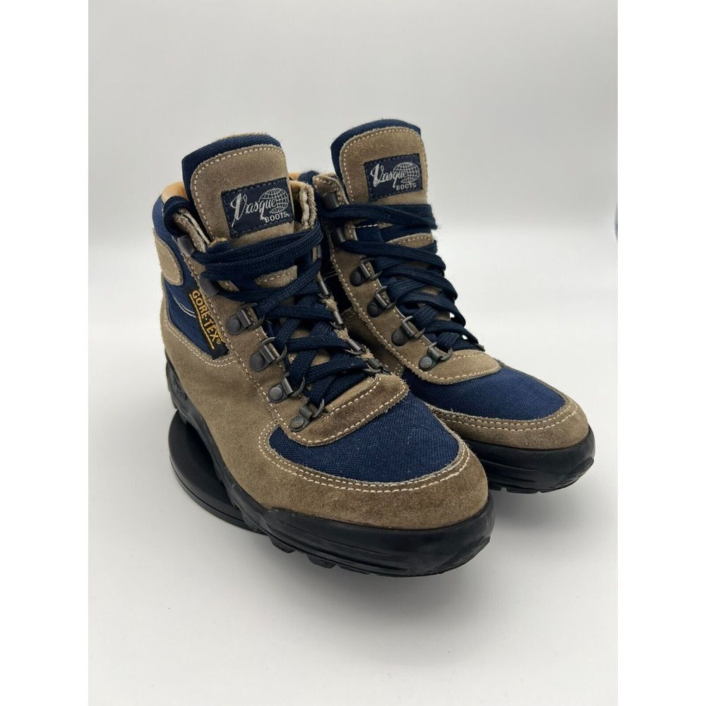 Vasque Skywalk Hiking Boots Women's‎ US 6.5 Made in Italy 7534 Gore Tex Suede